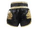 Boxsense Muay Thai shorts - Thaiboxhosen für Kinder & Jugendliche :  BXS-303-Gold-K